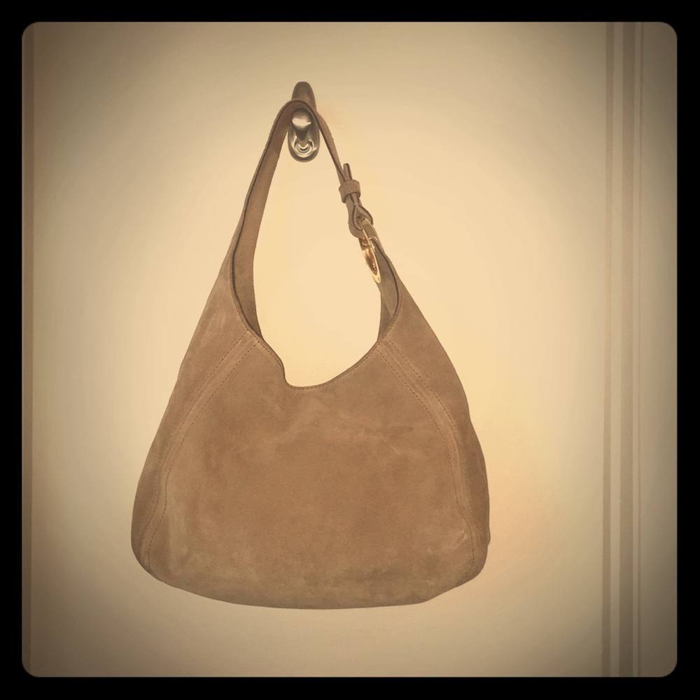 Suede MK shoulder bag!